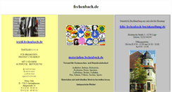 Desktop Screenshot of fechenbach.de